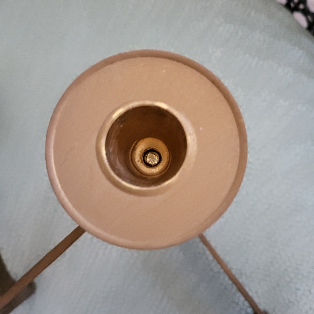 MID-CENTURY Modern Brass Articulating Danish Candle Holder - Picture 13 of 14